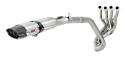 Afbeeldingen van MIVV RVS Power Steel compleet systeem met Suono RVS demper Honda CBR600RR '08-'12