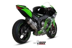 Afbeeldingen van MIVV RVS Power Steel systeem met Speed Edge demper Kawasaki ZX10-R '16-