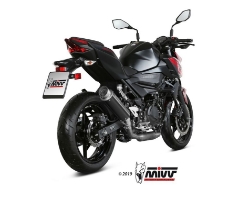 Afbeeldingen van MIVV GP PRO black RVS Kawasaki Ninja 400 / Z400 '19-