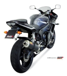 Afbeeldingen van MIVV Oval Classic carbon demper (small) Yamaha R6 '03-'05