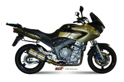 Afbeeldingen van MIVV Suono Steel Black RVS dempers Yamaha TDM900 '02-