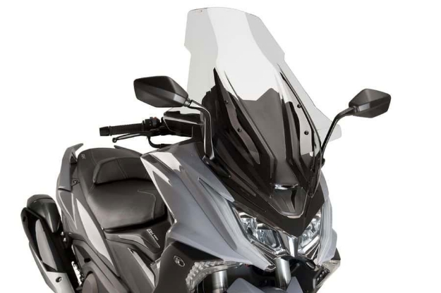 Afbeeldingen van Vervangingsruit V-Tech Line Touring Kymco AK550 '17- transparant