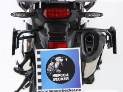 Afbeeldingen van C-Bow tasdragers zwart Hepco&Becker Honda CRF1000L Africa Twin '18-19