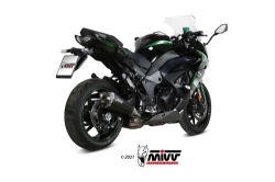 Afbeeldingen van MIVV Delta Race Black RVS demper Kawasaki Ninja 1000SX '20-