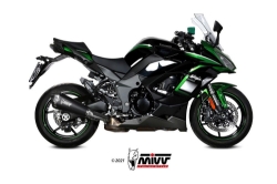 Afbeeldingen van MIVV Delta Race Black RVS demper Kawasaki Ninja 1000SX '20-