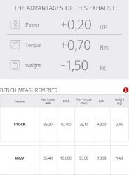 Afbeeldingen van MIVV MK3 RVS demper Yamaha MT-03 '16-