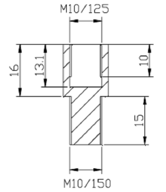 Afbeeldingen van Stuurspiegel adapter Puig links