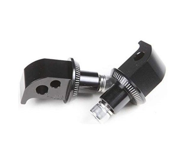 Afbeeldingen van Voetsteunadapters achterzijde van Puig voor diverse Yamaha modellen