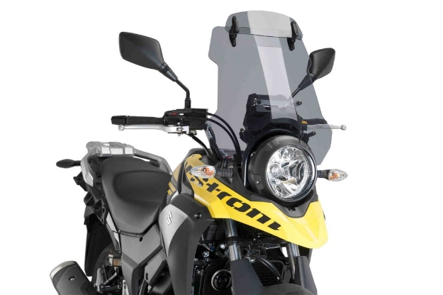 Afbeeldingen van Vervangingsruit licht getint Touring met opzet ruitje Puig Suzuki DL250 V-Strom '17-
