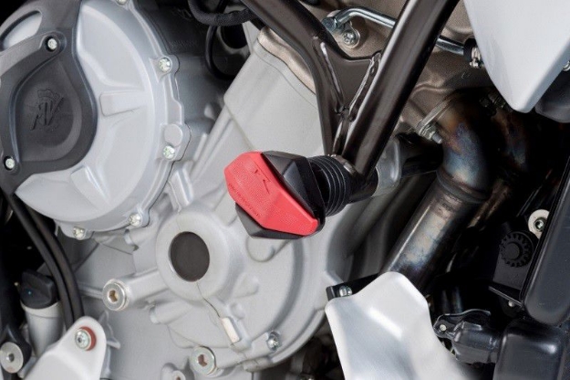 Afbeeldingen van Eindrubbers voor Puig R12 sliders (set)-Rood