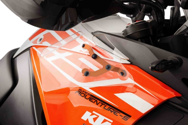 Afbeeldingen van Wind Deflectors transparant Puig voor diverse KTM modellen