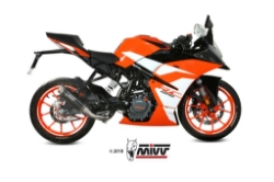 Afbeeldingen van MIVV RVS KAT vervanger KTM Duke 125/390 RC125/390