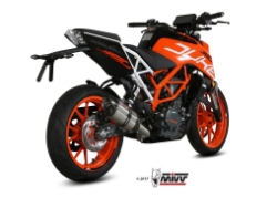 Afbeeldingen van MIVV Suono Steel RVS KTM Duke 125/390 / RC125/390 '17-