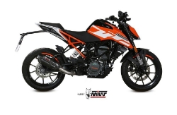 Afbeeldingen van MIVV Suono Steel RVS KTM Duke 125/390 / RC125/390 '17-