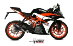 Afbeeldingen van MIVV MK3 carbon KTM Duke 125/390 / RC125/390 '17-
