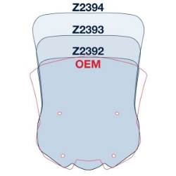 Afbeeldingen van Vervangingsruit ZTechnik VStream sport donker getint BMW S1000XR '20-