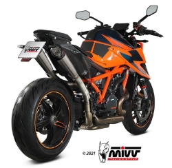 Afbeeldingen van MIVV X-M5 dubbele titanium high up dempers KTM 1290 Superduke '21-