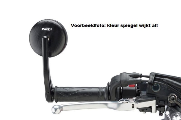 Afbeeldingen van Stuureind spiegel Grand Tracker Puig zilver aluminium gefreesd rechts/links