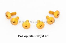 Afbeeldingen van Kuipruitboutjes Evotech aluminium (set) Ducati Monster DS1000 '03-