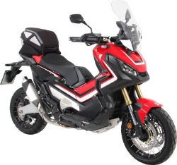 Afbeeldingen van Rear bag Royster zwart met spanbanden Hepco&Becker