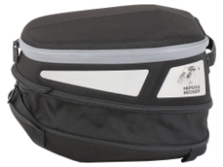 Afbeeldingen van Rear bag Royster Sport zwart/grijs inclusief spanbanden Hepco&Becker
