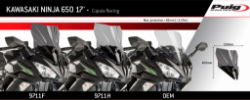 Afbeeldingen van Vervangingsruit Puig Jetstream Kawasaki Ninja  650 '17-