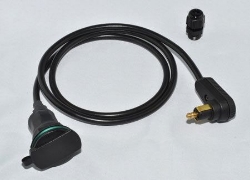 Afbeeldingen van Tanktas stroomvoorziening (sigaret) met DIN (BMW) stekker universeel Baas