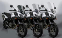 Afbeeldingen van Vervangingsruit National Cycle VStream touring transparant Suzuki DL650 '12-16