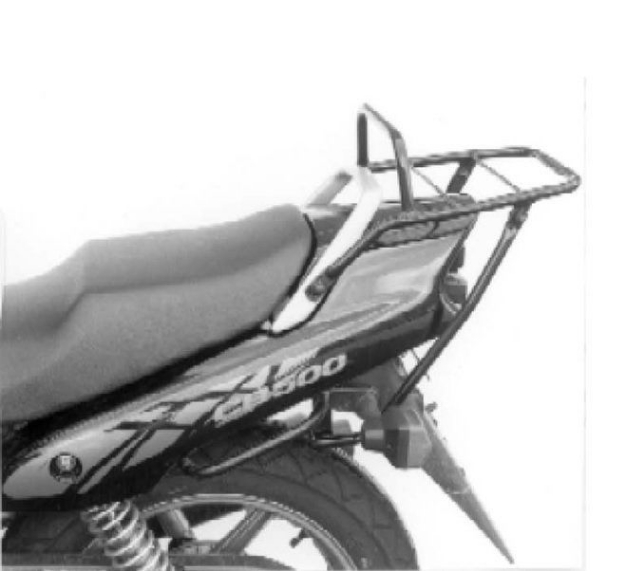 Afbeeldingen van Topdrager zwart Hepco & Becker Honda CB 500/S '98-'03