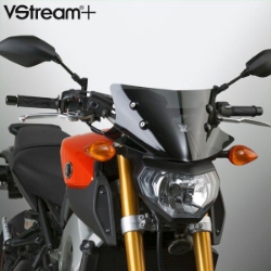Afbeeldingen van Vervangingsruit National Cycle VStream sport donker getint Yamaha MT-09 '13-16
