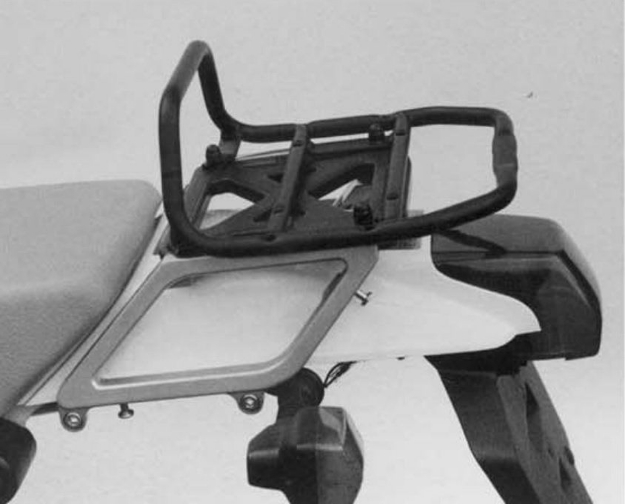 Afbeeldingen van Topdrager zwart Hepco & Becker Honda NX250