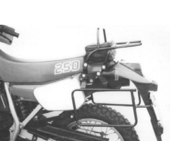 Afbeeldingen van Kofferrek zwart Hepco&Becker Kawasaki KLR250 '86-