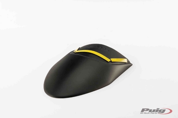 Afbeeldingen van Achterspatbord verlenger mat zwart voor het originele spatbord KTM 125 Duke / 390 Duke '12-'16