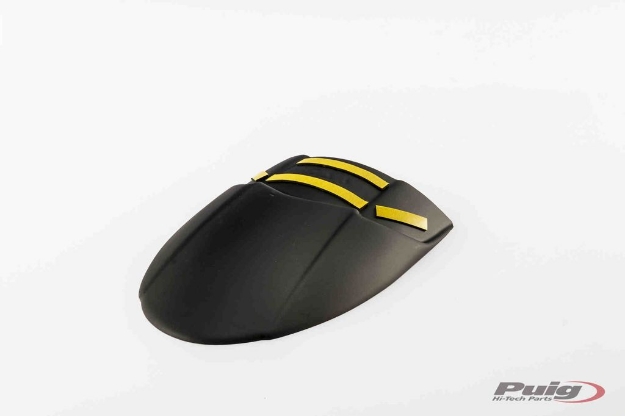 Afbeeldingen van Achterspatbord verlenger mat zwart voor het originele spatbord KTM 690 Duke /R '12-'21