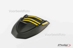 Afbeeldingen van Achterspatbord verlenger mat zwart voor spatbord Benelli LEONCINO 500/TRIAL 15'-21