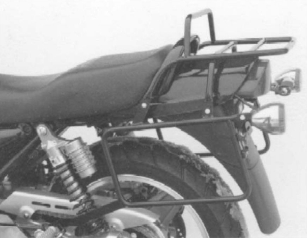 Afbeeldingen van Kofferrek chroom Hepco & Becker Kawasaki ZEPHYR 750