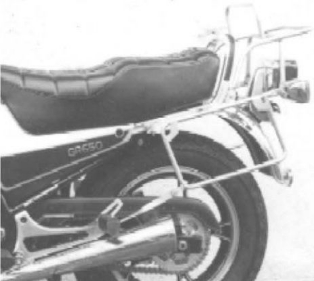 Afbeeldingen van Kofferrek chroom Hepco & Becker Suzuki GR650E