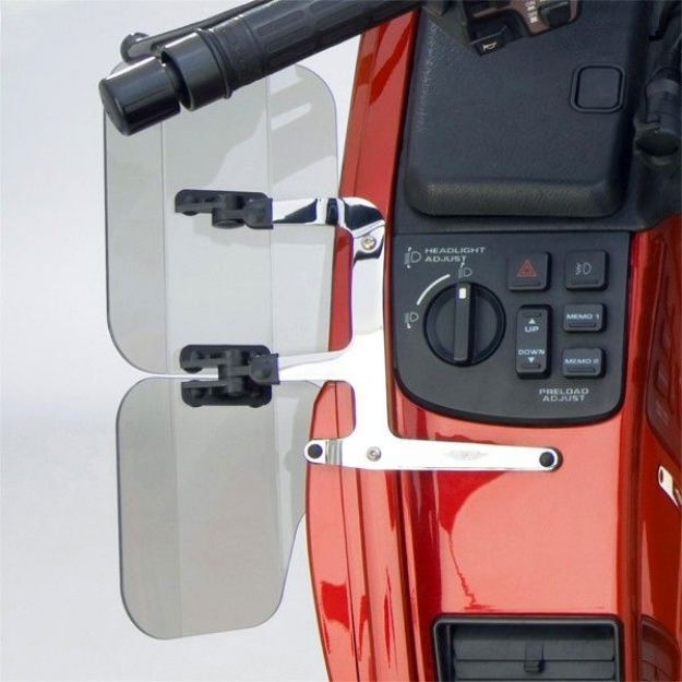 Afbeeldingen van Wing Deflectors licht getint Honda GL1800 '12- National Cycle