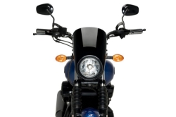 Afbeeldingen van Stuurkuipje zwart model semi-closed Custom Access Harley Davidson Street 750 XG750 '15-