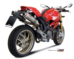 Afbeeldingen van MIVV GP steel black dempers Ducati M796 '10-'11 / M795 '12- / M1100 '08-'10