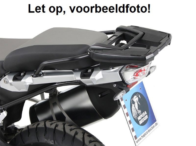 Afbeeldingen van Topdrager Easyrack zwart Hepco&Becker BMW R1250GS Adventure '19-
