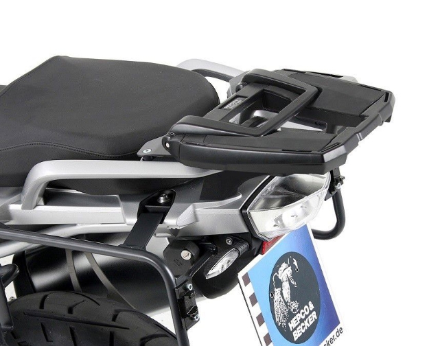 Afbeeldingen van Topdrager zwart Easyrack Hepco&Becker BMW R1200GS LC '13-'18