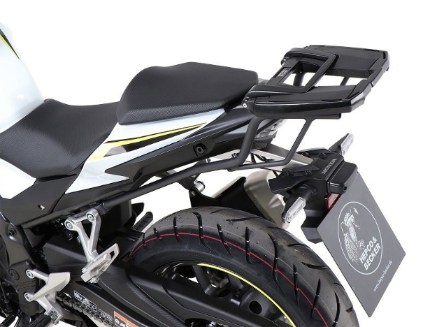 Afbeeldingen van Topdrager Easyrack zwart Hepco&Becker Honda CBR500R ’19-23