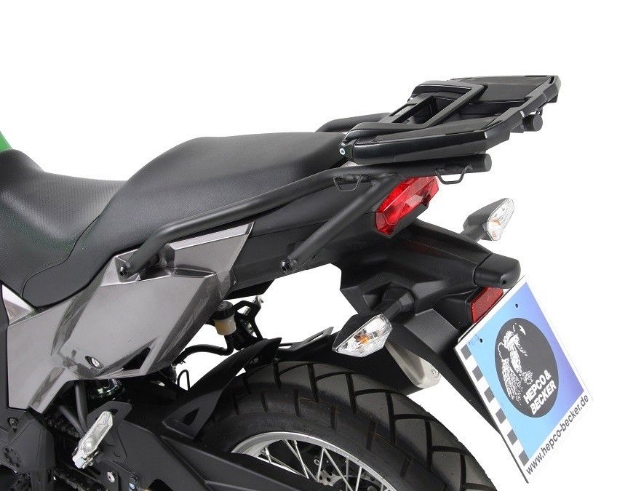 Afbeeldingen van Topdrager zwart Easyrack Hepco&Becker Kawasaki Versys X-300 '17-