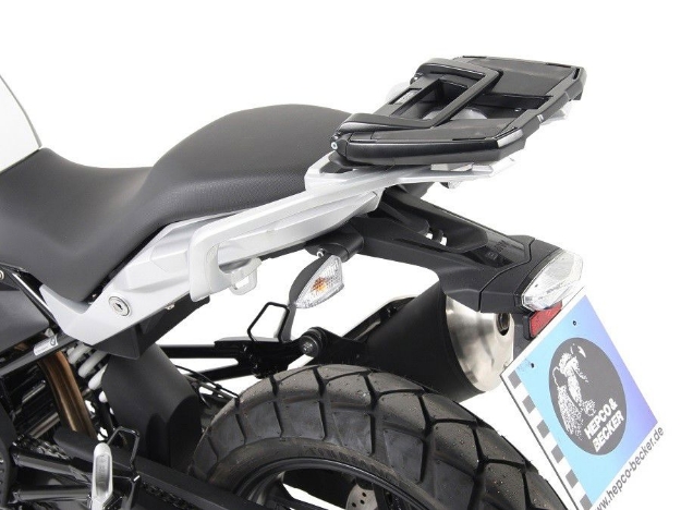 Afbeeldingen van Topdrager zwart Easyrack Hepco&Becker BMW G310GS '17-