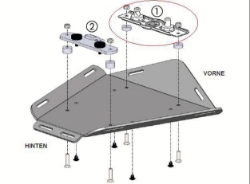 Afbeeldingen van Sportrack Hepco&Becker Kawasaki ZX10-R '08-10