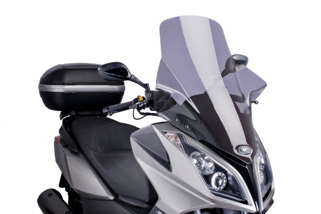 Afbeeldingen van Vervangingsruit V-Tech Line Touring Kymco Superdink 125i/300i '09-/ Downtown 125i/300i '09-/ X-Town 125/300 '16-/ Gran dink 125/300 '16- licht getint