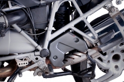 Afbeeldingen van Side cover panel rear spoiler links Puig grijs BMW R1200GS '04-12 / ADV '06-'13