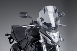 Afbeeldingen van Windscherm Puig model Stream met opzetruitje licht getint