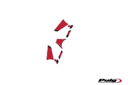 Afbeeldingen van Kroonplaatcover model Radikal voor Triumph Daytona 675/R '13-